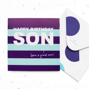 son birthday card