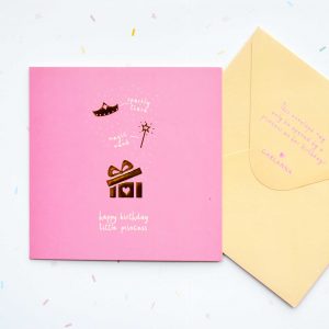 Birthday girl card