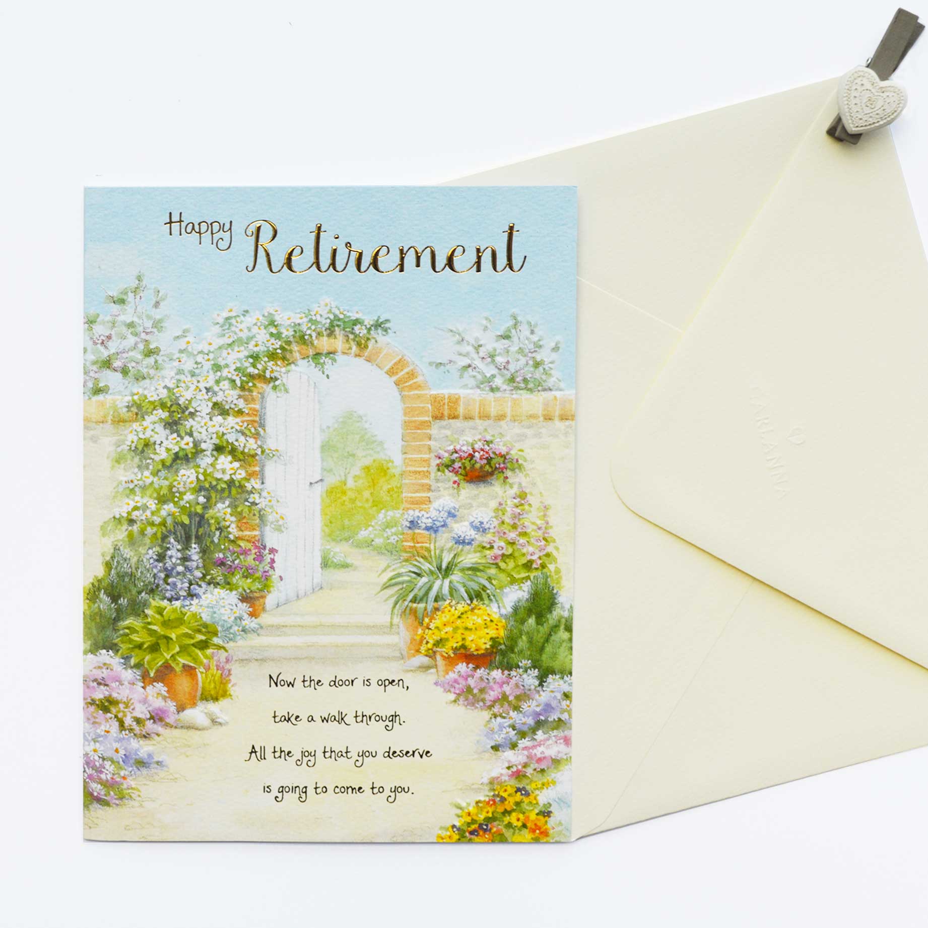 Words Of Warmth Retirement - Garlanna Greeting Cards