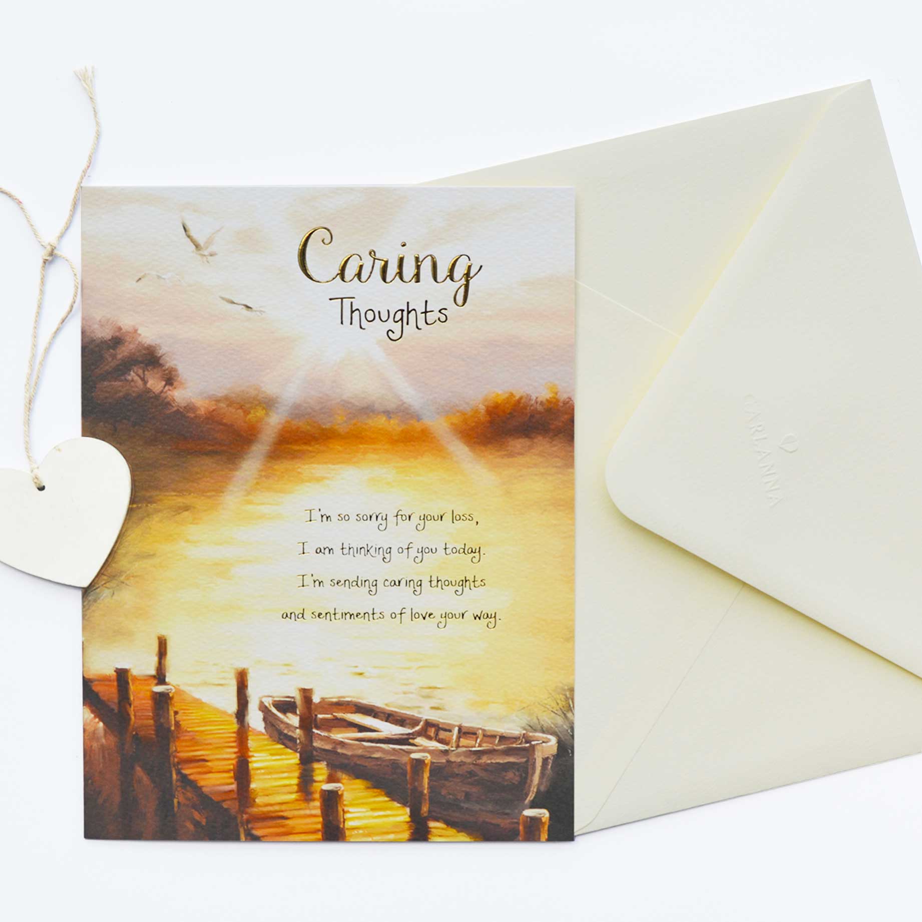 Words Of Warmth Thinking Of You - Garlanna Greeting Cards