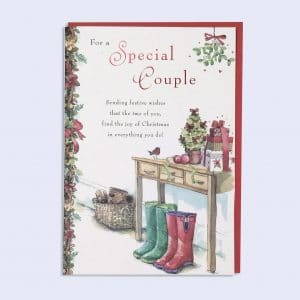 Christmas Card <br/> Special Couple