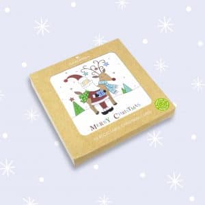 Small Eco Box Cards <br/> Santa and Rudolf