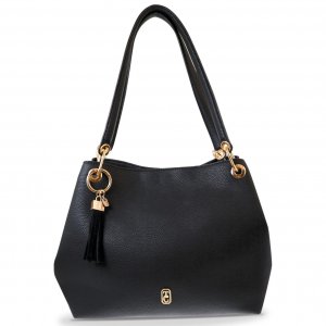 Tipperary Crystal <br/> The Sicily Tote Bag Black