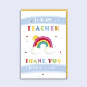 Best Teacher Rainbow <br/>Thank You Teacher