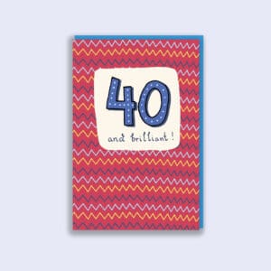 Pop <br/> 40th Birthday Card