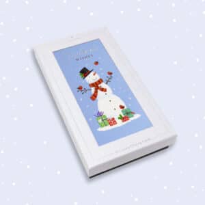 Focus Ireland 10 Luxury Charity Christmas Cards  Snowman