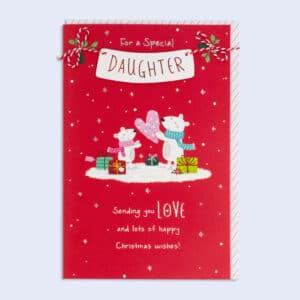 Christmas Card <br/> For a Special Daughter