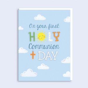 Just to Say  Communion Card