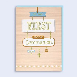 Just to Say  Communion Card
