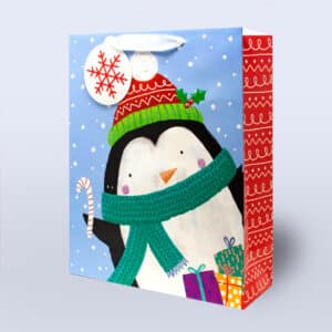 Large Christmas Bag <br/>Penguin