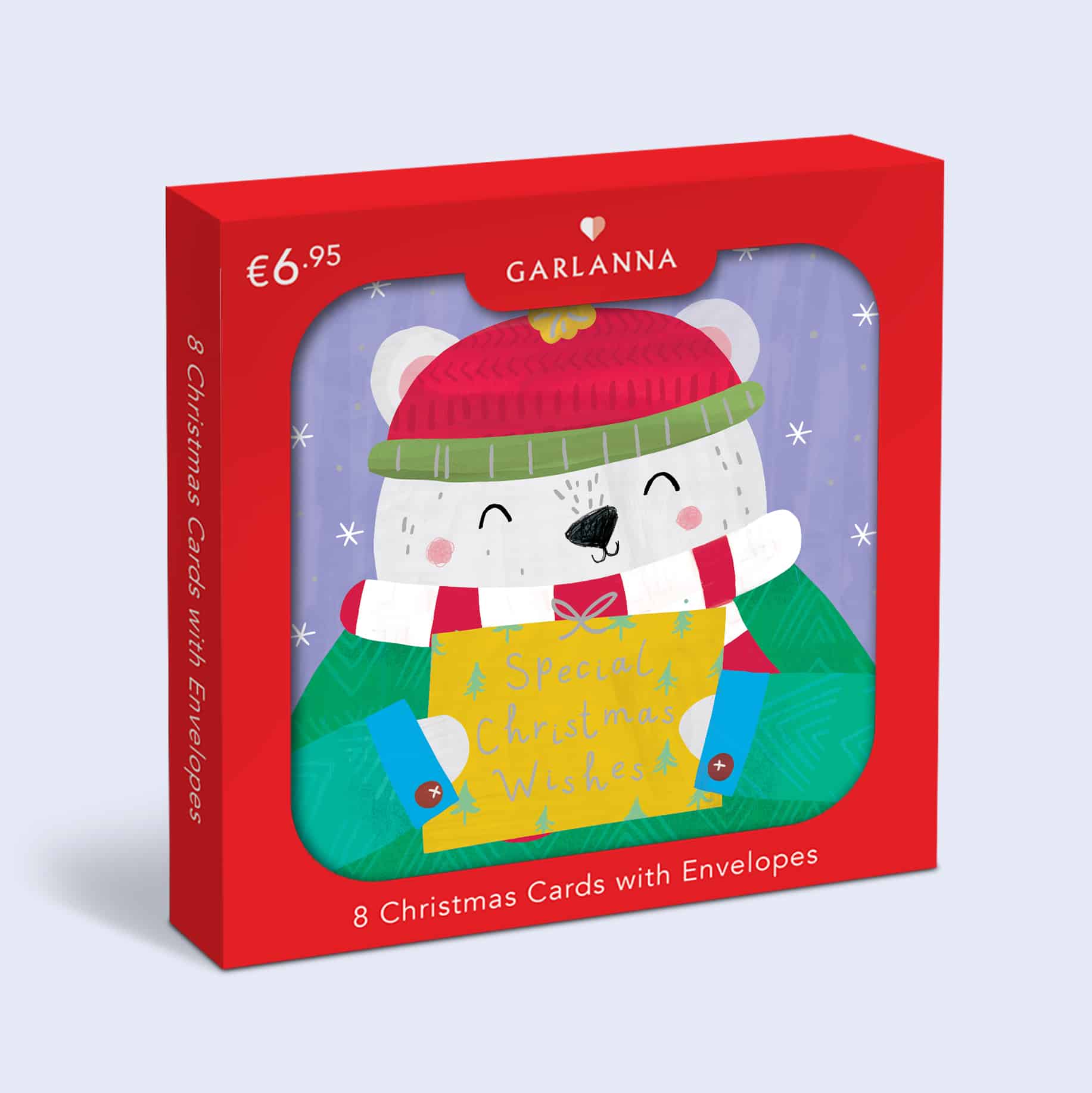 Marie Keating Christmas Card Polar Bear
