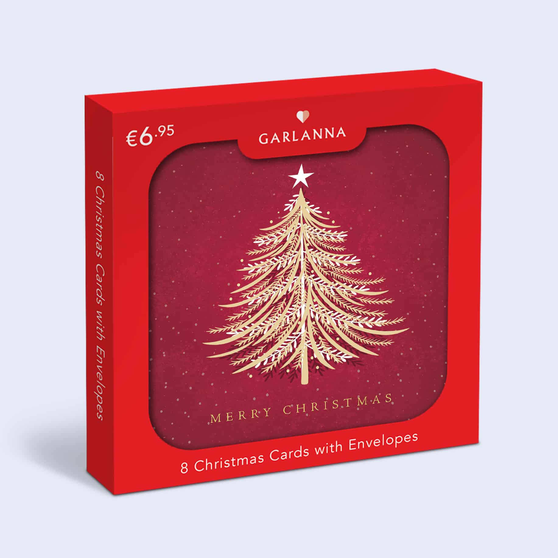 Marie Keating Christmas Card Christmas Tree